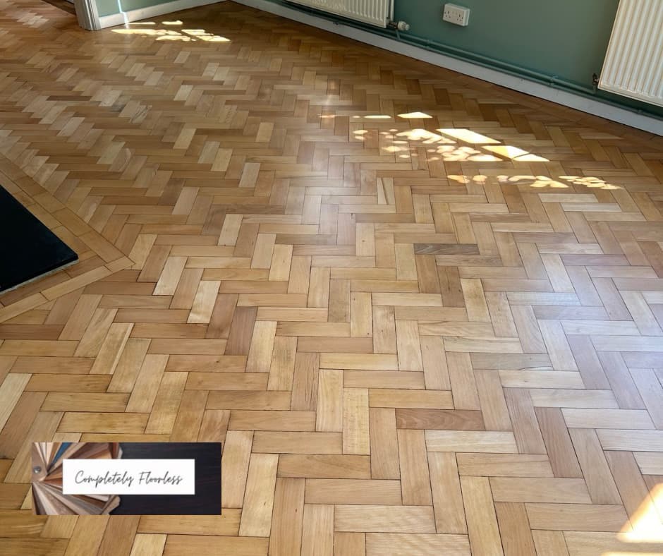 Wood floor sanding